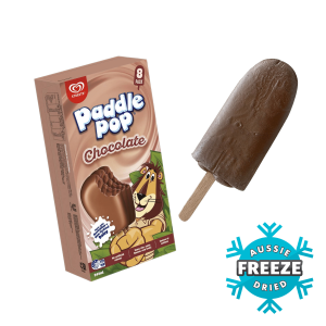 Aussie Freeze Dried chocolate paddlepop