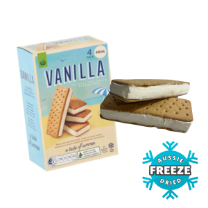 freeze dried vanilla ice cream sandwich